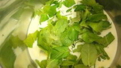 мусс из белого шоколада