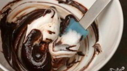 мусс из горького шоколада с коньяком