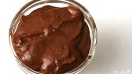 мусс из горького шоколада с коньяком