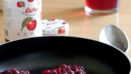 мусс из вишни