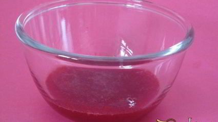 мусс клюквенный