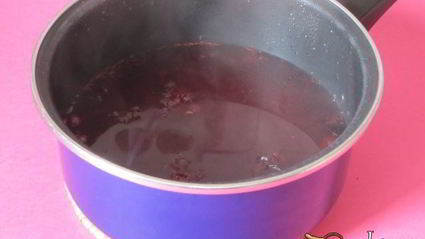 мусс клюквенный