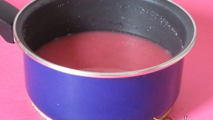 мусс клюквенный