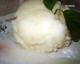 Мусс лимонный