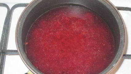 мусс вишневый