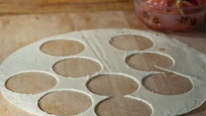 нежная говядина с муссом из кабачка и кремом из козьего сыра