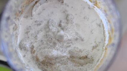 рыбные рулетики с грибным муссом