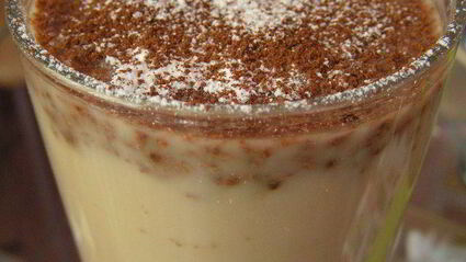 шоколадно-кофейный десерт-мусс