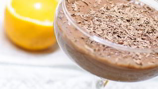 Шоколадно-манный мусс