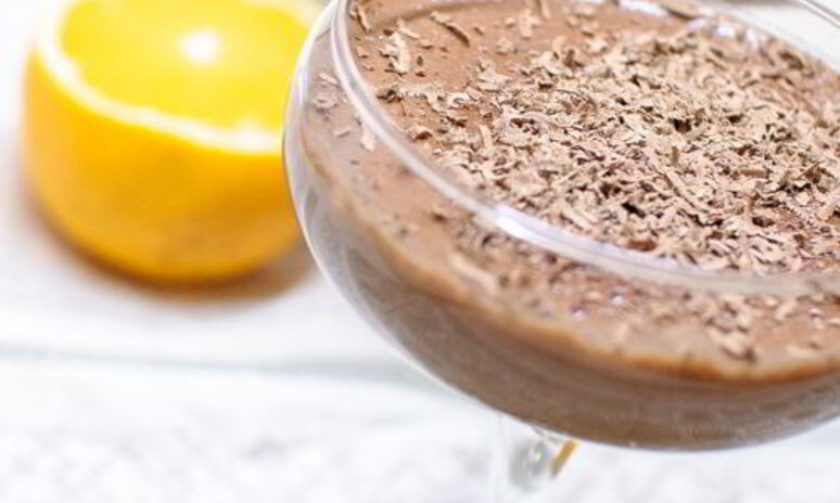 Рецепт шоколадна-манного мусс