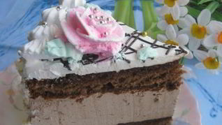 Шоколадный мусс для торта