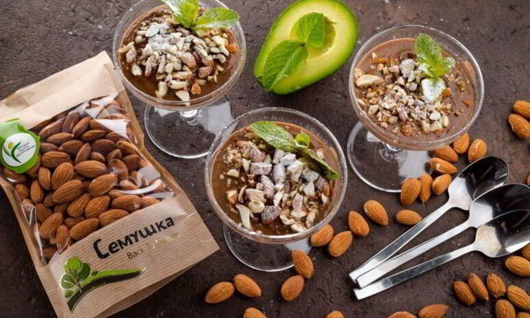 Рецепт шоколадного мусса из авокадо