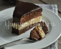 Торт-мусс сливочно-шоколадный