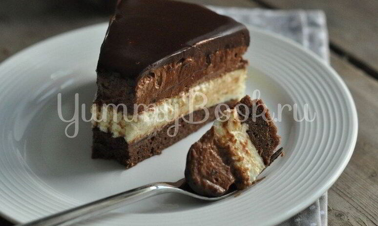 Рецепт торта-мусса сливочно-шоколадный