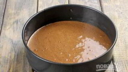 торт-мусс тирамису с зеркальной глазурью