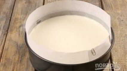 торт-мусс тирамису с зеркальной глазурью