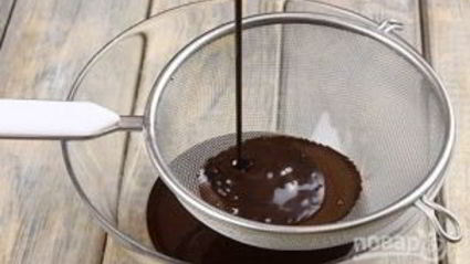 торт-мусс тирамису с зеркальной глазурью