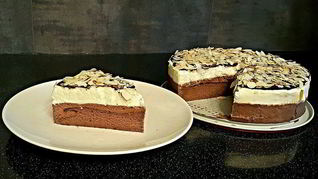 Торт-мусс Три шоколада