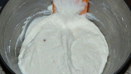 творожно-яблочный мусс с апельсиновым желе