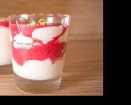 Творожно-ягодный мусс