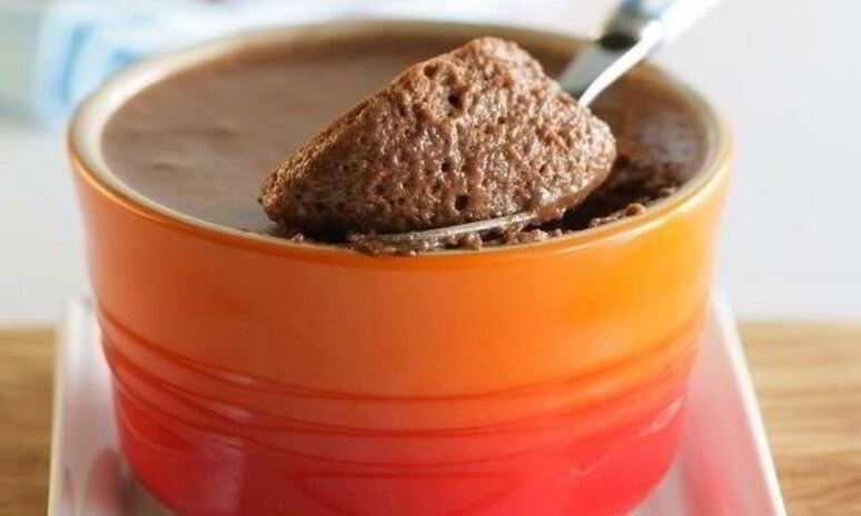 Рецепт воздушного мусса с апельсином и горьким шоколадом