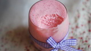 Ягодно-сметанный мусс из порошкового желе