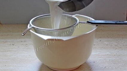 панна котта с клубникой