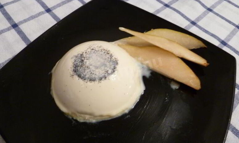 Рецепт панны котта с ванилью