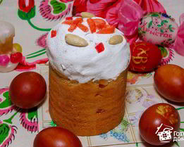 Кулич на заварном тесте