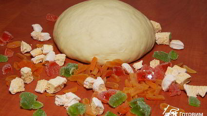 кулич на заварном тесте