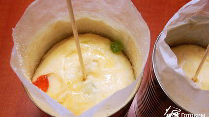 кулич на заварном тесте