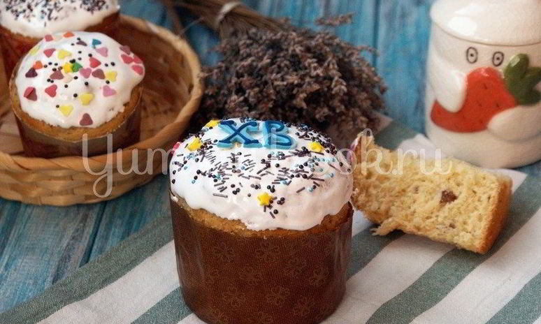 Рецепт куличей из александрийского теста