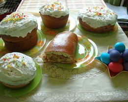 Куличи пасхальные