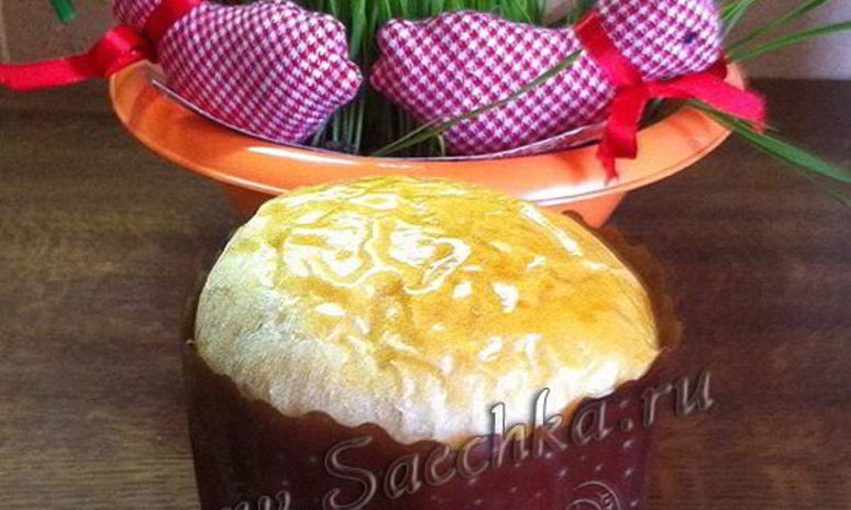 Рецепт ленивого кулича