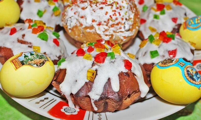 Рецепт молочной глазури на кулич