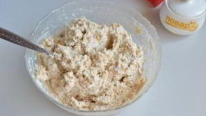 пасха из печенья и творога