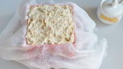 пасха из печенья и творога