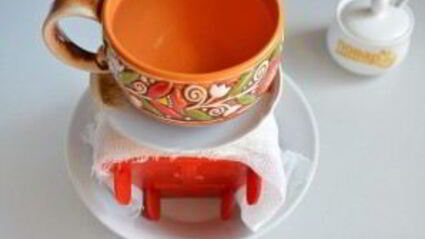 пасха из печенья и творога