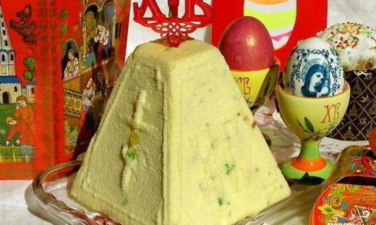 Рецепт пасхи из заварного крема