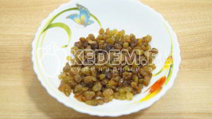 пасха с изюмом