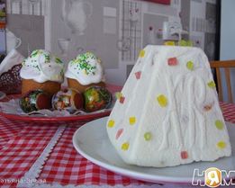 Пасха творожная заварная