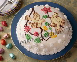 Пасха заварная творожная