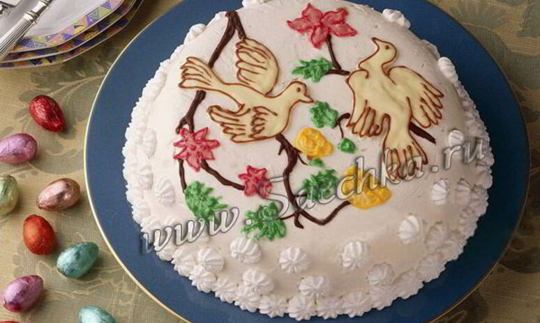 Рецепт пасхи заварной творожной