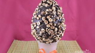 Пасхальное шоколадное яйцо
