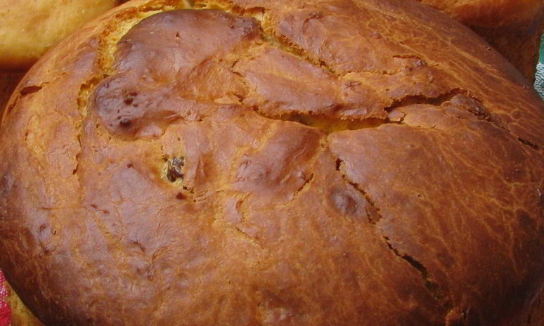 Рецепт пасхального кулича на опаре с орехами