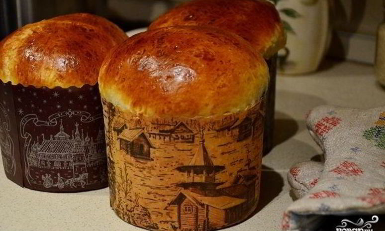 Рецепт пасхального кулича на сметане