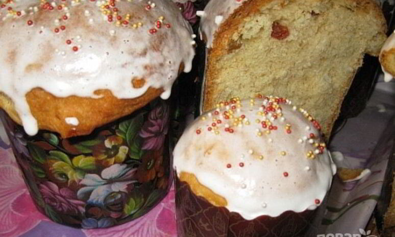 Рецепт пасхального кулича простого