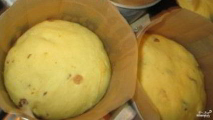 пасхальный кулич с цукатами