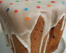 Пасхальный кулич со специями и лимонной цедрой