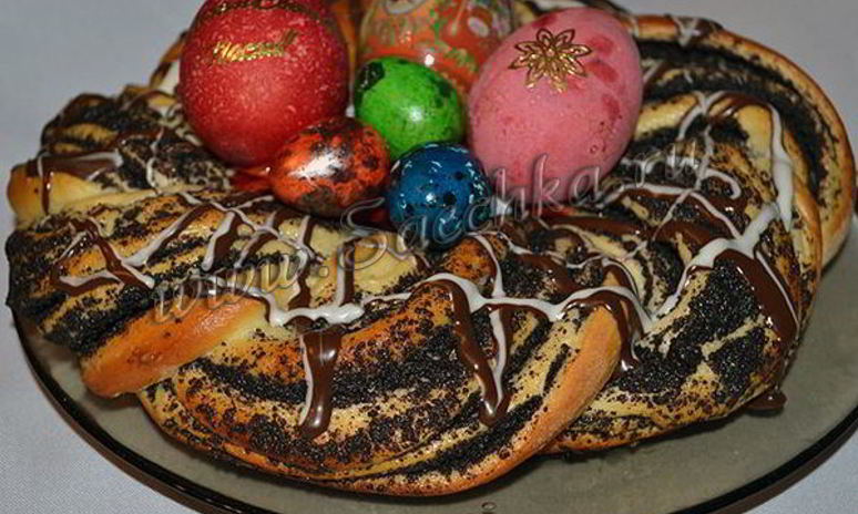 Рецепт пасхального венка